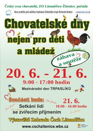 Chovatelské dny nejen pro děti a mládež